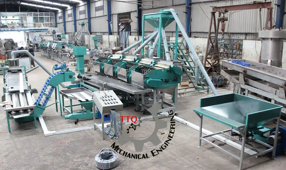 Machine de coupe du cajou