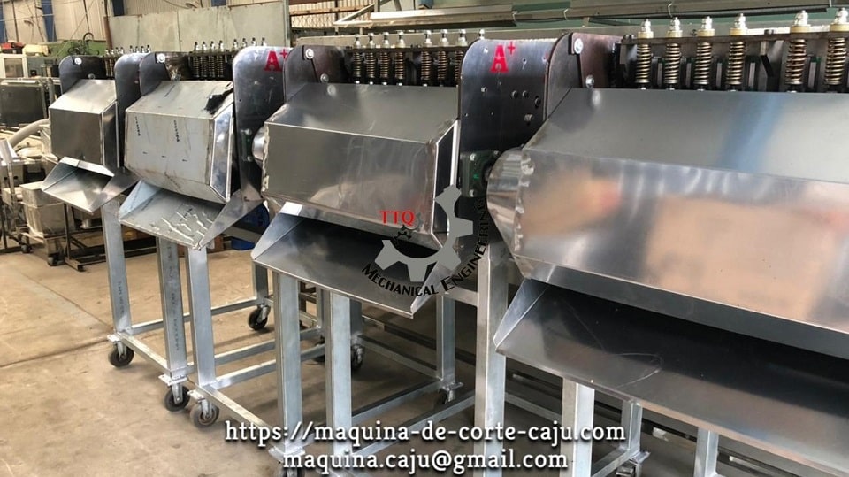 Machine de coupe du cajou