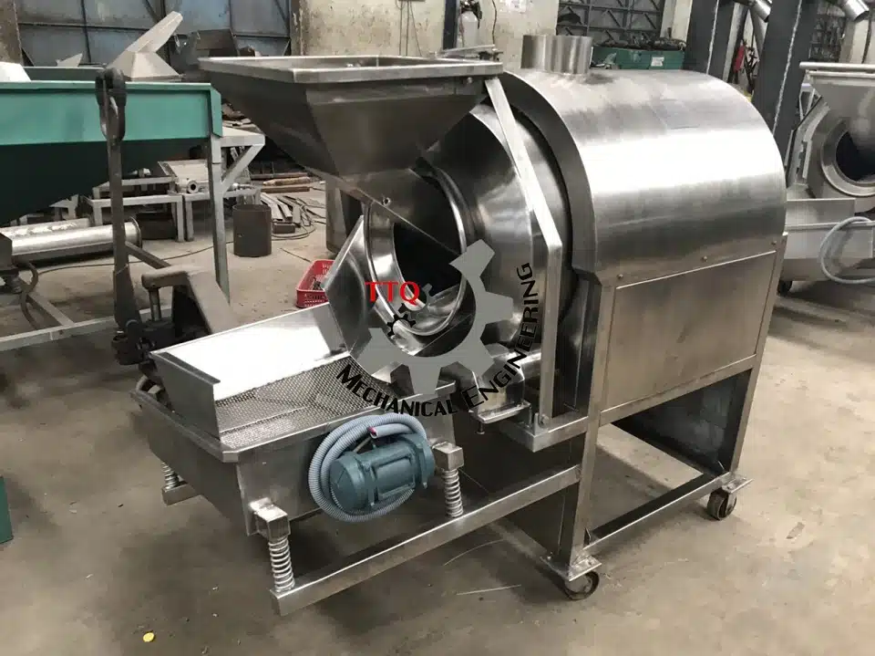 Cashew roasting drum