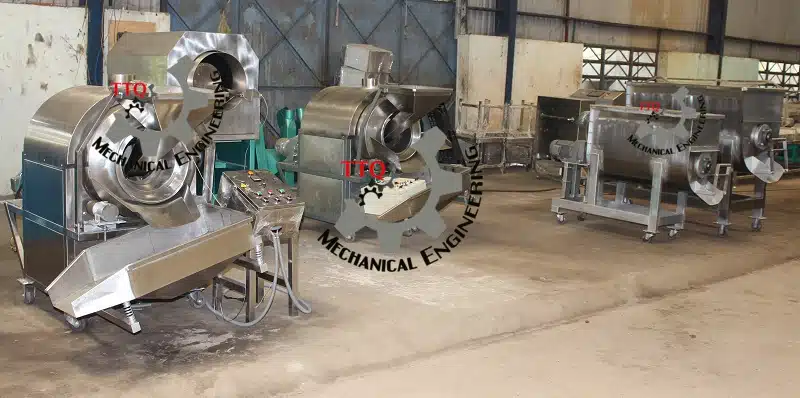 Machine de torréfaction du cajou