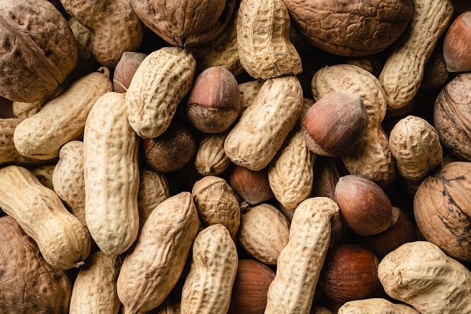 peanuts roasted nut