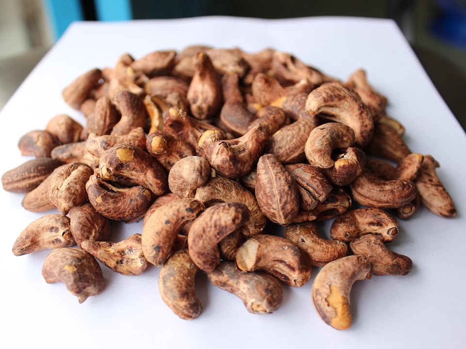 how to roast cashews